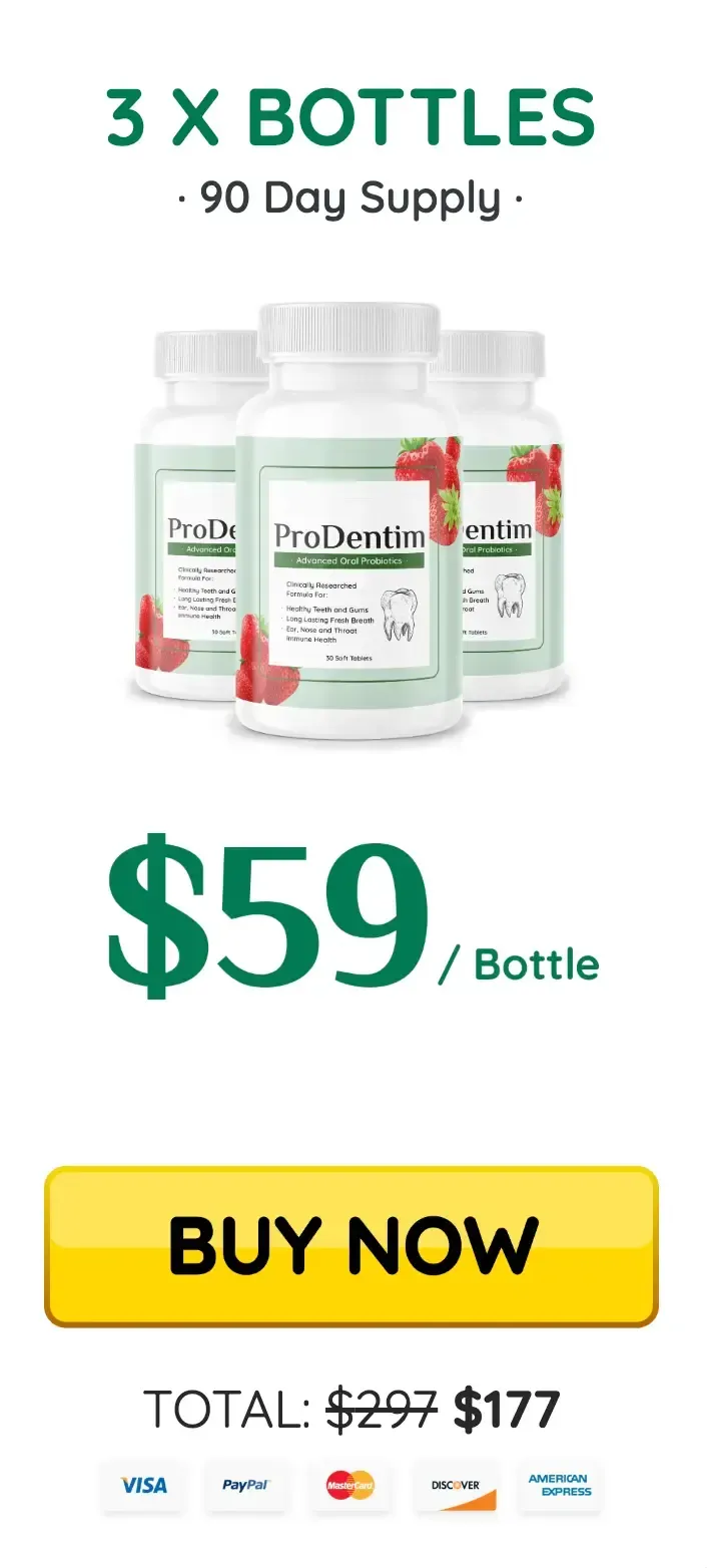 ProDentim 3 Bottles